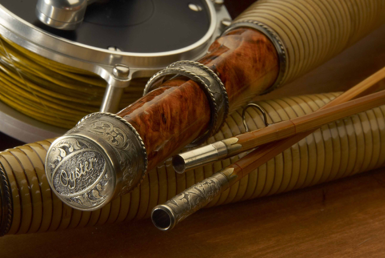 A Closeup Image Of Expensive Fishing Rod.